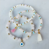 MARSHMALLOW EYE PULSERAS CUARZO