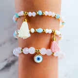 MARSHMALLOW EYE PULSERAS CUARZO