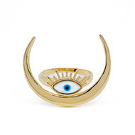 ANILLO SOL & LUNA (DORADO)